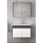 Alfa Banyo Visente-Ea 80 cm Banyo Dolabı Takımı