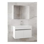 Alfa Banyo Visente-Ea 80 cm Banyo Dolabı Takımı
