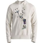 Alfa Bisiklet Kuş Baskılı Ekru Sweatshirt