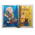 Alfa Caillou Simli A4 Hazır Kaplık Defter Kabı