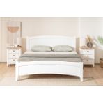 Alfa Country Kraliçe Çocuk ve Genç Odası 90X190 Soft Beyaz Karyola - 90 x 190 cm