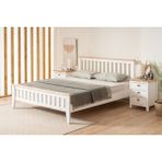 Alfa Country Perla Modern İnci Beyaz Tek Kişilik Karyola 90X200 - 90 x 200 cm