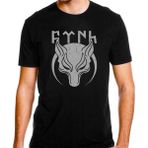 Alfa Giyim Alfa Kurt Börü Türk Baskılı Tişört - 2XL - Siyah