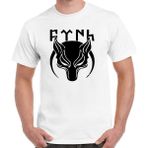 Alfa Giyim Alfa Kurt Börü Türk Baskılı Tişört - 3XL - Beyaz