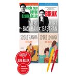 Alfa Kalem + Mert Başaran 4 Kitap Küçük İşler Büyük Özgür + Bırak + Sihirli Kumbara + Sihirli Limonata