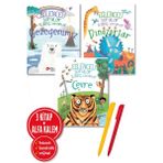 Alfa Kalem+Camilla De La 3 Kitap (Eğlenceli Sorular Ilginç Cevaplar Gezegenimiz+Dinozorlar+Çevre