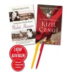 Alfa Kalem+Osman Balcıgil 2 Kitap (Cumhuriyet Gibi Bir Kadın Nahit Hanım+Kızıl Çengi)-Destek