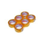 Alfa Koli Bandı 100 Metre x 45MM Şeffaf 6 Bandcutter Bant Kesme Aparatı Ile Birlikte