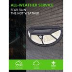 Alfa Life Marketing Fonksiyonel Sensörlü 102 Ledli Solar Bahçe Lambası - standart - Renkli