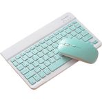 Alfa MEC Apple iPad 5. 6. Nesil 2017 2018 9.7 inç Uyumlu Mavi Kablosuz Bluetooth Klavye-Mouse