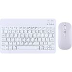 Alfa MEC Apple iPad Air 2 9.7 Uyumlu Beyaz Kablosuz Bluetooth Klavye-Mouse