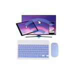 Alfa MEC Samsung Galaxy Tab A9 Plus SM-X210 Uyumlu Kablosuz Bluetooth Klavye+Mouse Set