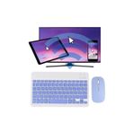 Alfa MEC Samsung Galaxy Tab S9 Uyumlu Kablosuz Bluetooth Klavye+Mouse Set