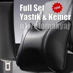 Alfa Romeo 147 Koltuk Başlığı Emniyet Kemer Kılıfı Siyah (420154980)