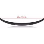 Alfa Romeo 147 Uyumlu Siyah Yarasa Spoiler 120 cm