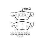ALFA ROMEO 155- 93/97 ÖN FREN BALATASI KABLOLU (DİSK)(155x61.7x18.5/156.2x59.3x18.5)(BRAMAX)