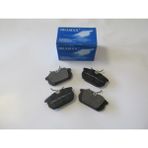 Alfa Romeo 1975-6360A/ALFA Romeo 155- 93/97; Arka Fren Balatası 1.7/1.8/1,9/2,0cc (KABLOSUZ)(DISK)(87.2X44.5X14) (Bramax) - Siyah