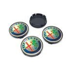 Alfa Romeo Damla Geçme Jant Göbeği 4 Lü 58-55Mm