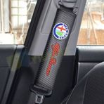 Alfa Romeo Logo Nakış Işleme Emniyet Kemer Pedi 2 Adet Kaliteli