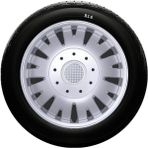 Alfa Romeo SKS-SJS 410 16 İnç 4 Adet Kırılmaz Jant Kapağı