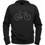 Alfa Tshirt Bisiklet Siyah Erkek Sweatshirt
