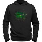 Alfa Tshirt Csgo M4A1 Siyah Kapşonlu Erkek Sweatshirt