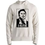 Alfa Tshirt Elon Musk Ekru Erkek Sweatshirt