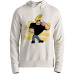 Alfa Tshirt Johnny Bravo Ekru Erkek Sweatshirt
