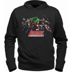 Alfa Tshirt Marvel Siyah Erkek Sweatshirt