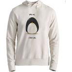 Alfa Tshirt Penguen Ekru Erkek Sweatshirt