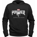 Alfa Tshirt Punisher Siyah Erkek Sweatshirt