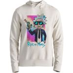 Alfa Tshirt Rick And Morty Ekru Erkek Sweatshirt