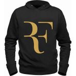 Alfa Tshirt Roger Federer Siyah Erkek Sweatshirt