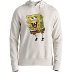 Alfa Tshirt Sunger Bob Ekru Erkek Sweatshirt