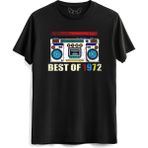Alfa Tshirt Vintage 1972 Best Of Tape Siyah Erkek T-shirt