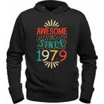 Alfa Tshirt Vintage 1979 Awesome Siyah Erkek T-shirt