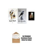 Alfa Yayıncılık Aylak Köpek + Diri Gömülen + Kör Baykuş + Okuma Sticker'Ları