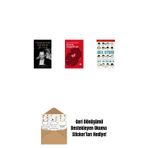 Alfa Yayıncılık Fikrimizin Rehberi (Ciltli) + Siyasal Cinayetler + Akıl Oyunu + Okuma Sticker'Ları