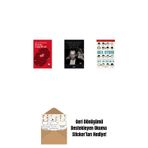 Alfa Yayıncılık Siyasal Cinayetler + Fikrimizin Rehberi - Gazi Mustafa Kemal + Akıl Oyunu + Okuma Sticker'Ları
