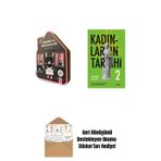 Alfa Yayıncılık Tavşan Ve Arkadaşları (Keçe Kitap) + Kadınların Tarihi 2 (Ciltli) + Okuma Sticker'Ları