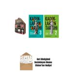Alfa Yayıncılık Tavşan Ve Arkadaşları (Keçe Kitap) + Kadınların Tarihi 3 + Kadınların Tarihi 2 + Okuma Sticker'Ları