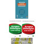 Alfa Yayınları Arapçayı Öğreten Kitap - Arapça Dilbilgisi Nahiv Bilgisi - Arapça Dilbilgisi Sarf Bilgisi 3 Kitap Set + Matematik Öğreten Cetvel