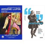 Alfa Yayınları Arsene Lupin - Kontes Cagliostro'nun Intikamı + Montaigne - Hayır