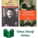 Alfa Yayınları Aşkın Tam Saati + Geometri + Dünya Klasiği Hediye - Hayır