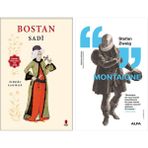 Alfa Yayınları Bostan - Günümüz Türkçesiyle Tam Metin + Montaigne - Hayır