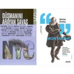 Alfa Yayınları Düşmanını Arayan Savaş + Montaigne - Hayır