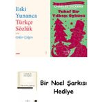 Alfa Yayınları Eski Yunanca Türkçe Sözlük + Tuhaf Bir Yılbaşı Öyküsü + Bir Noel Şarkısı - Hayır