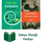 Alfa Yayınları Evrimin Kısa Tarihi + Geometri + Dünya Klasiği Hediye - Hayır