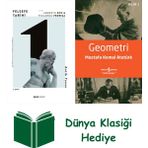 Alfa Yayınları Felsefe Tarihi 1 + Geometri + Dünya Klasiği Hediye - Hayır
