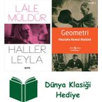 Alfa Yayınları Haller Leyla + Geometri + Dünya Klasiği Hediye - Hayır